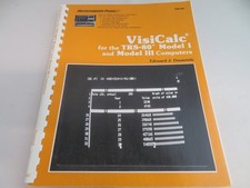 Radio Shack Visicalc TRS-80 Model I And Model III Computers picture