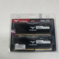 New TeamGroup T-Force Delta RGB 16GB (2x8GB) RAM DDR4 3200MHz TF3D48G3200HC16CBK picture