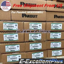 Box of 50PCS Panduit NetKey NK688MBU Cat6 Keystone Network Jack Module Blue USA picture