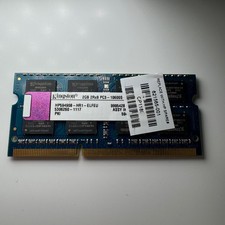 Kingston 2GB DDR3 Laptop RAM PC3-10600S 1333MHz 2Rx8 SO-DIMM HP 621565-001 Memor picture