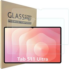 2-Pack Screen Protector for Samsung Galaxy Tab S11 Ultra, HD Clarity, 9H Tempere picture