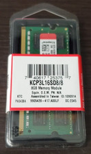 Kingston 8GB DDR3 1600MT/s Non-ECC Unbuffered SODIMM, KCP3L16SD8/8 (GENUINE NEW) picture