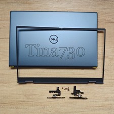 Blue Lcd Back Cover Front Bezel Hinges For Dell Inspiron 15 Pro 5510 5515 0NK7D9 picture