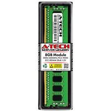 A-Tech 8GB 2Rx8 PC4-19200R RDIMM DDR4 2400 MHz ECC Registered Server Memory RAM picture