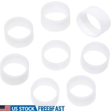 200 Pcs Mini Silicone Cable Ties Rubber Bands Reusable Elastic Wraps Home Office picture