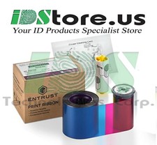 Entrust Datacard Full-Color Ribbon YMCKF-KT 525100-011 - 300 prints (UV Panel) picture