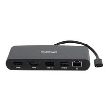 CalDigit Thunderbolt USB-C 3 Mini Dock Dual 4K Display Adapter Aluminum Mac PC picture