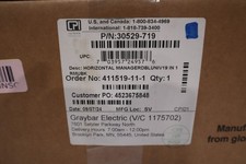 CHATSWORTH UNIVERSAL HORIZONTAL CABLE MANAGER DOUBLESIDED 30529-719 COMPLETE SET picture