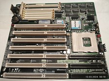 Rare Socket 3 *Fake cache* PCChips M912 Motherboard v 6.1  & 16 MB RAM + BONUS picture