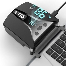 IETS GT202UB vacuum laptop fan cooler With temperature display, intelligent t... picture