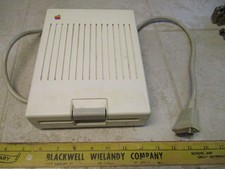 VTG Apple Disk IIc A2M4050 External 5.25” Floppy Disk Drive - UNTESTED / AS-IS picture