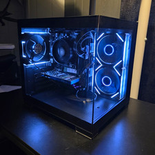 EldiTech Custom Build Gaming Desktop PC RGB Tempered Glass picture