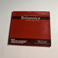 Encyclopaedia Britannica Standard 2005 PC Mac CDROM picture
