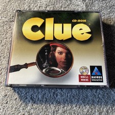 Clue CD-ROM Win 3.1/95 Case, Booklet And Working Game Discs Are NMint D19 picture