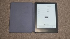 Kindle Paperwhite Signature Edition 11th Gen 32GB + Amazon Fabric Cover BUNDLE picture