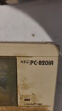 Rare Vintage NEC PC-8201A  Computer - NOT WORKING / FOR PARTS picture
