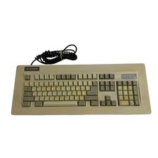 Vintage Mechanical Clicky Computer Keyboard Unitek K-156 - TESTED picture