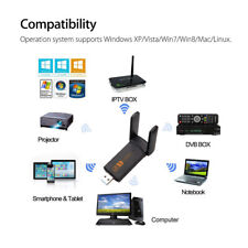 Usb Wireless Network Card Gigabit Free Drive PC NOTEBOOK COMPUTER picture