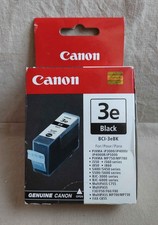 Genuine Canon 3E Black Ink Cartridge BCI-3eBK S400, 450, 500, 600, Pixma IP & MP picture
