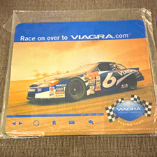 VIAGRA Racing Team NASCAR Car Mouse Pad Funny Joke Gag Gift 8.5 in. X 7.5 in. picture