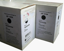 Lot 2 TRU RED HP 125A and HP 410A Black  -  picture