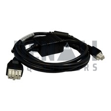 Zebra CBL-DC-381A1-01 DC Power Cable Cord 12V 4.16A 4 Slot Cradle picture