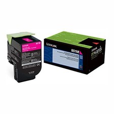 Genuine Lexmark 80C10M0 Magenta Return Program Toner Cartridge picture