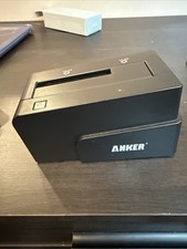 ANKER  68UPSHDDS-BU Series 6618 Hard Drive Dock With generic AC ADAPTER picture