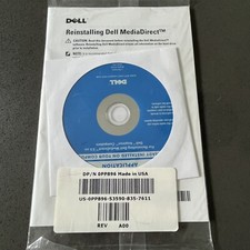 NEW Dell MediaDirect 3.5 For Full  Reinstallation, w/DVD & Manual.  picture
