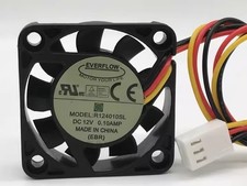1PCS Genuine EVERFLOW R124010SL 12V 0.10A 4CM 4010 3-Wire Silent Cooling Fan picture