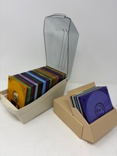 Collection of Colorful 3.5-Inch Floppy Disks with Storage Bx picture