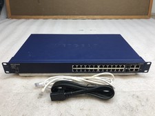 Netgear FS728TP 24-Port POE Network Smart Switch - Eth Pwr Cbls Inc picture