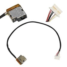 New HP PAVILION 17-AR050WM 17-AR SERIES DC IN POWER JACK CABLE PLUG 799750-Y23 picture
