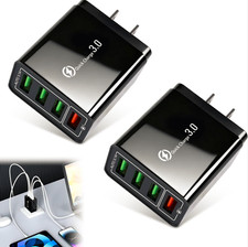 Professional 4-port fast phone charger,smart temperature control, with all phone picture