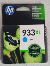 Genuine HP 933XL CN054AN, OPTION 140 Cyan Ink Print Cartridge picture