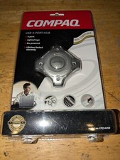 NEW-Compaq USB 4-Port Hub with Lighted Logo, Model CPQ14USB, Sealed  picture