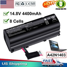 NEW A42N1403 G751 Battery for ASUS ROG G751J-BHI7T25 A42LM93 GFX71JY 4ICR19/66-2 picture