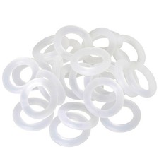Clear White Rubber ORing Keycap Switch Dampener 8x5x1.5mm Cherry MX 150 PCS picture