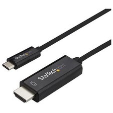 StarTech 1m [3 ft.] USB-C to HDMI Cable - 4K at 60Hz - Black (cdp2hd1mbnl) picture