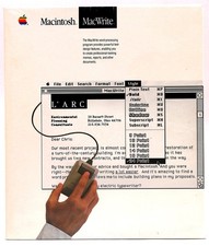 APPLE MACINTOSH MacWrite MO535 Software Sealed in Box picture
