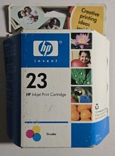 HP 23 Ink Cartridge Tri-Color C1823D exp. March 2006 picture