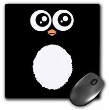 3dRose Cute black penguin cartoon - kawaii sweet animal square - adorable for ki picture