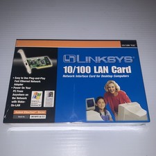 NEW SEALED BOX LINKSYS 10/100 NIC NETWORK INTERFACE CARD 10/100 LAN picture