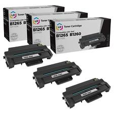 LD 3PK Compatible 331-7328 DRYXV Black Toner Cartridge for Dell B1260dn B1265dnf picture