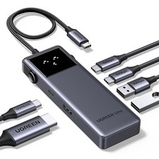 UGREEN Uno 6-in-1 USB-C Hub 10Gbps Data 4K@60Hz HDMI Grey picture