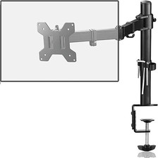 Suptek Single Led Lcd Monitor Desk Mount Heavy Duty Fully Adjustable Stand For 1 picture