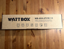 WattBox WB-800-IPVM-12 Rack Mount Power Conditioner, 12 Outlets, Surge picture
