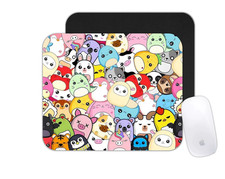 Custom Mouse Pad Cute Squishy Animal Plush Characters Fan Office Desk Mat picture