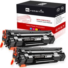 Multipack CF283A Black Toner Cartridge for HP 83A LaserJet Pro M127fw M201dw Lot picture
