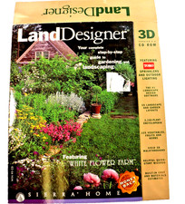 Sierra Land Designer, 3D Version 4.5 CD-ROM, Your Complete Step By Step Guide to picture